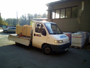 Rozvoz - doprava materiálu